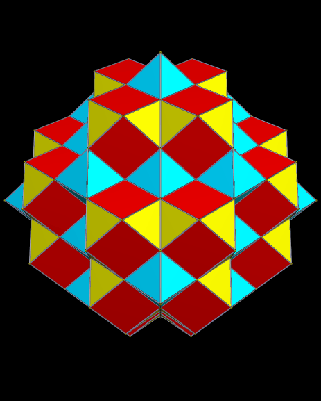 A Space-Filling Pair of Polyhedra:  The Cuboctahedron and the Octahedron