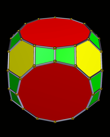 dodecagons and hexagons