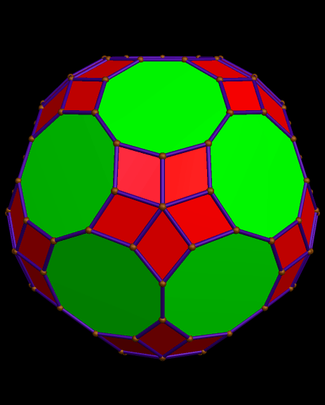 A Polyhedron Made of Kites and Regular Nonagons, Along with Its Dual