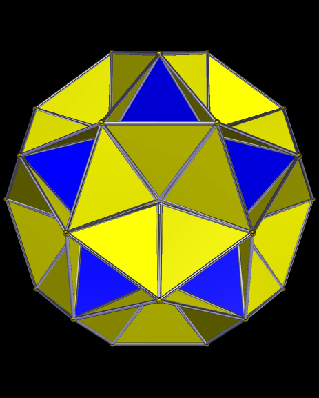A Modified, Excavated Icosidodecahedron