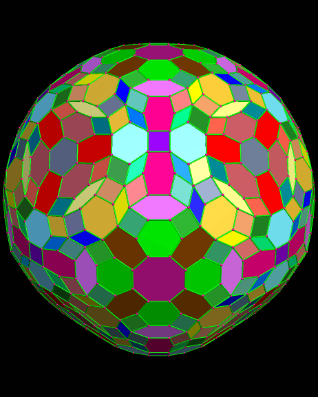 Zonohedron Based On the Edges and Vertices of a Great ...