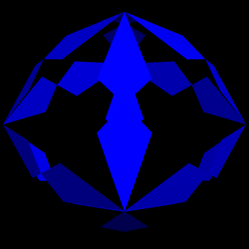 related to rd look at colors blue octahedron edges