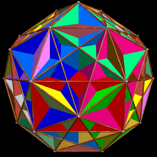 Faceted Icosidodeca compound of 15 cuboids give RW credit.gif