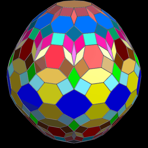 Zonohedra Based on the Pentagonal Dipyramid | RobertLovesPi.net
